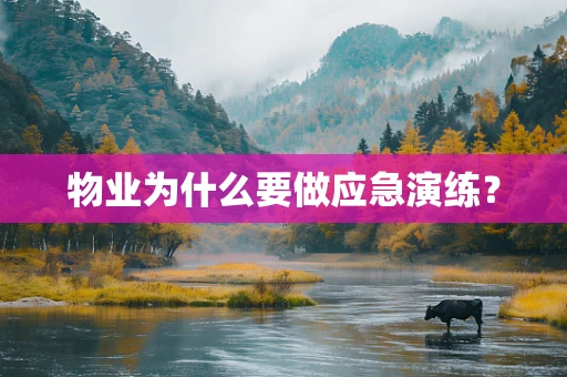 物业为什么要做应急演练？