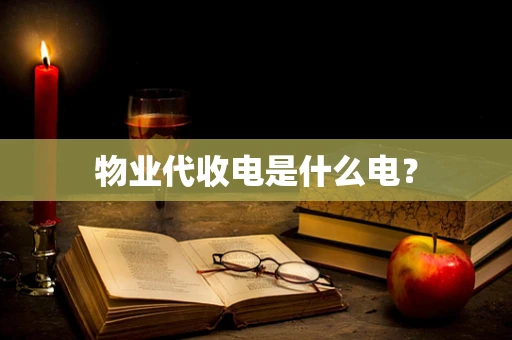物业代收电是什么电？