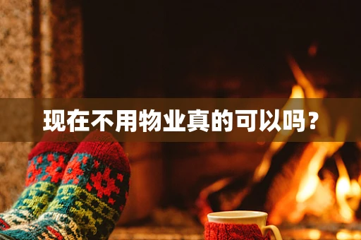 现在不用物业真的可以吗？