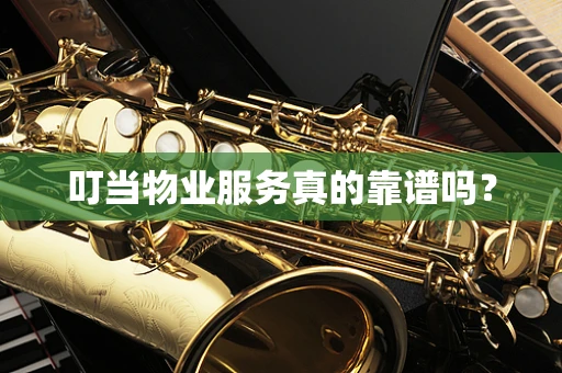 叮当物业服务真的靠谱吗？