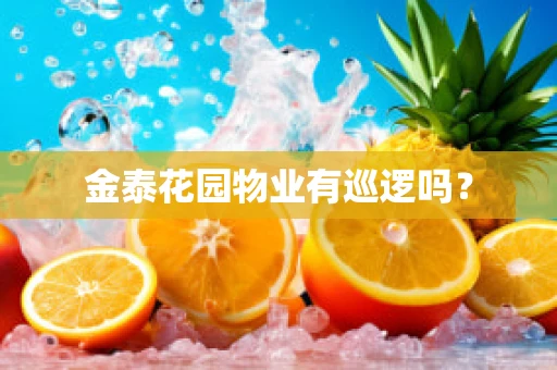 金泰花园物业有巡逻吗？