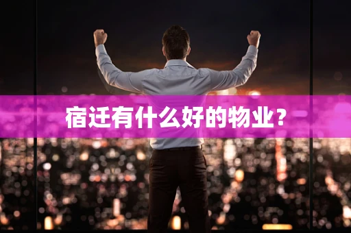 宿迁有什么好的物业？