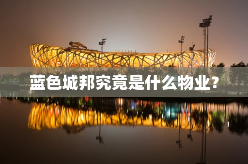 蓝色城邦究竟是什么物业？