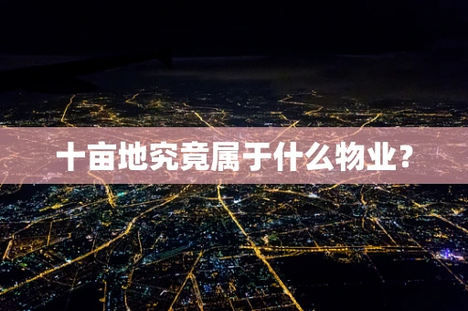 十亩地究竟属于什么物业？