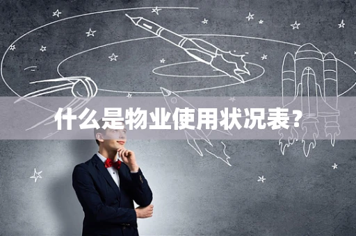 什么是物业使用状况表？