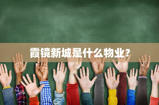 霞镜新城是什么物业？