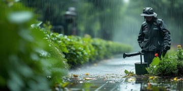 物业绿化人员雨天究竟做什么？