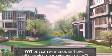 物业进驻后什么时候能拿房？