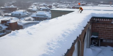 下雪后顶楼物业会扫雪吗？