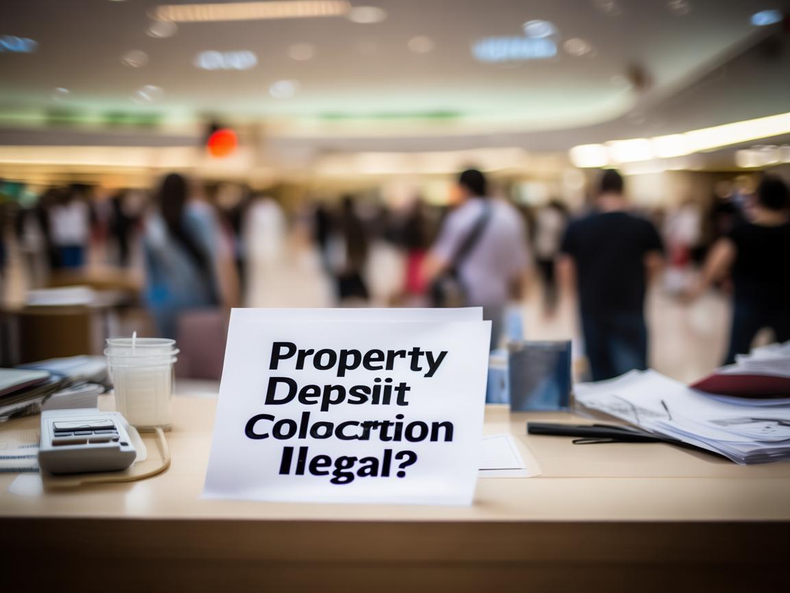 商场收物业押金违法吗？