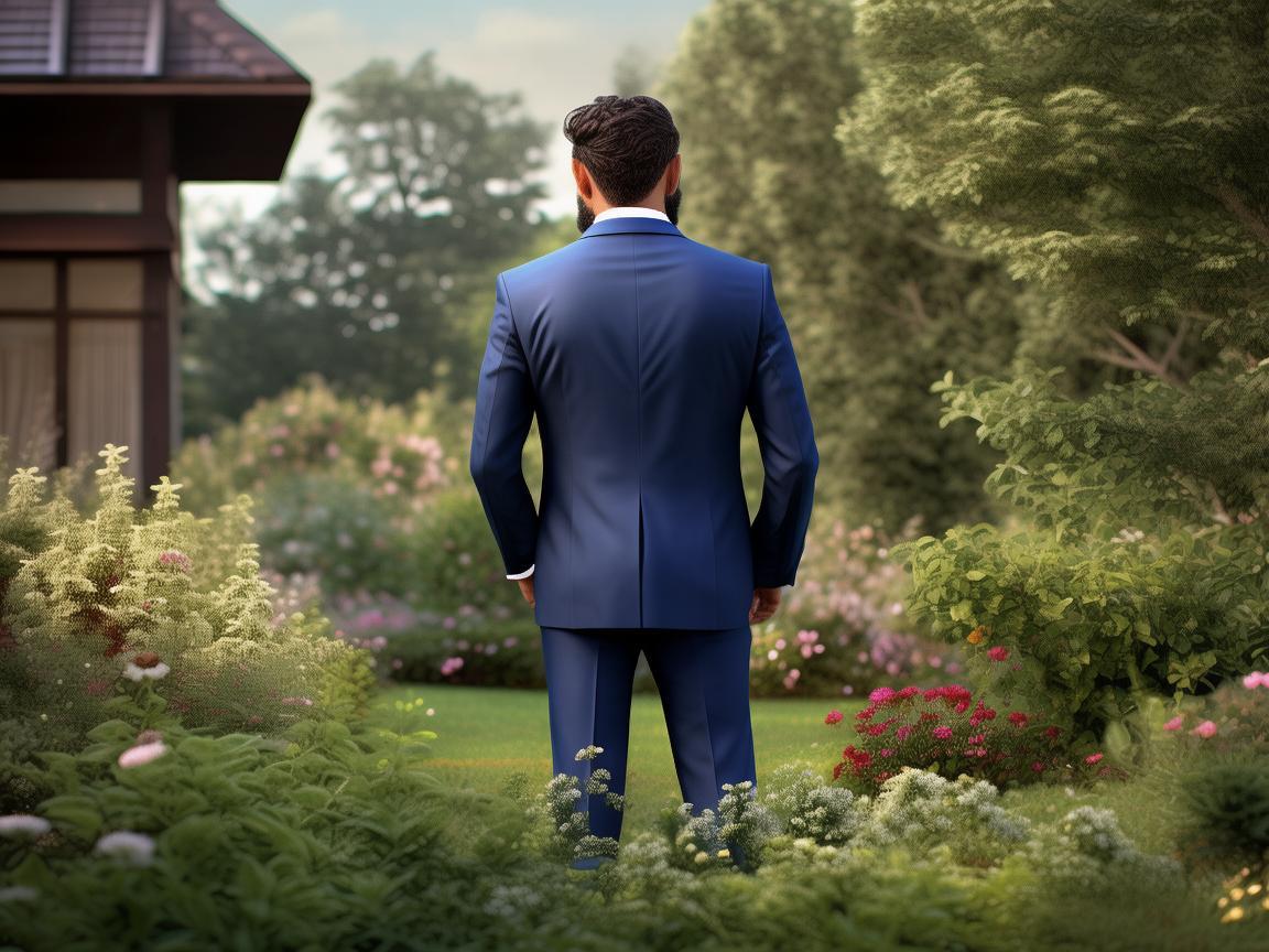 物业男为什么要穿西服？